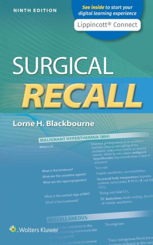 Surgical Recall (Lippincott Connect) Ninth, North American Edition