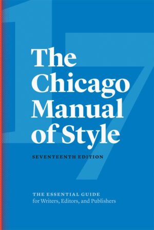 The Chicago Manual of Style, 17th Edition